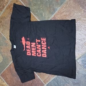 Vintage Movie promo single stitch Live Entertainment Dead Men Cant Dance graphic